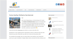 Desktop Screenshot of mundoy.com.br