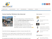 Tablet Screenshot of mundoy.com.br